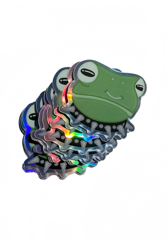 Punk Frog sticker